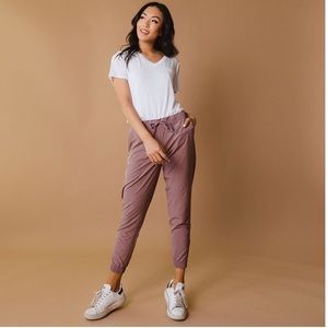 Albion Fit Jetsetters Heathered Maroon SMALL TALL